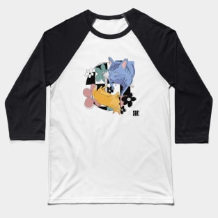 Playful cats Baseball T-Shirt